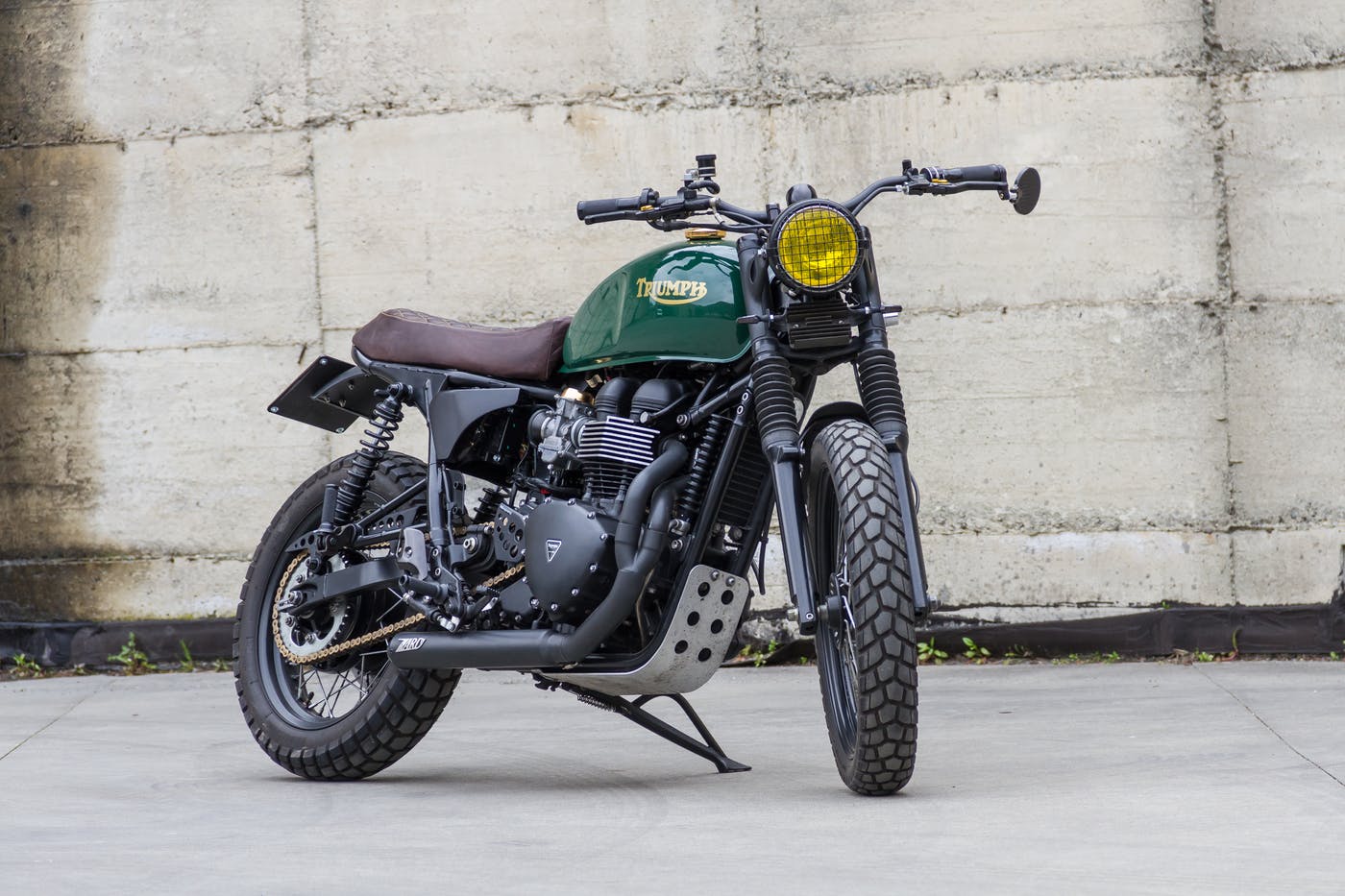 Triumph Scrambler by Greaser Garage