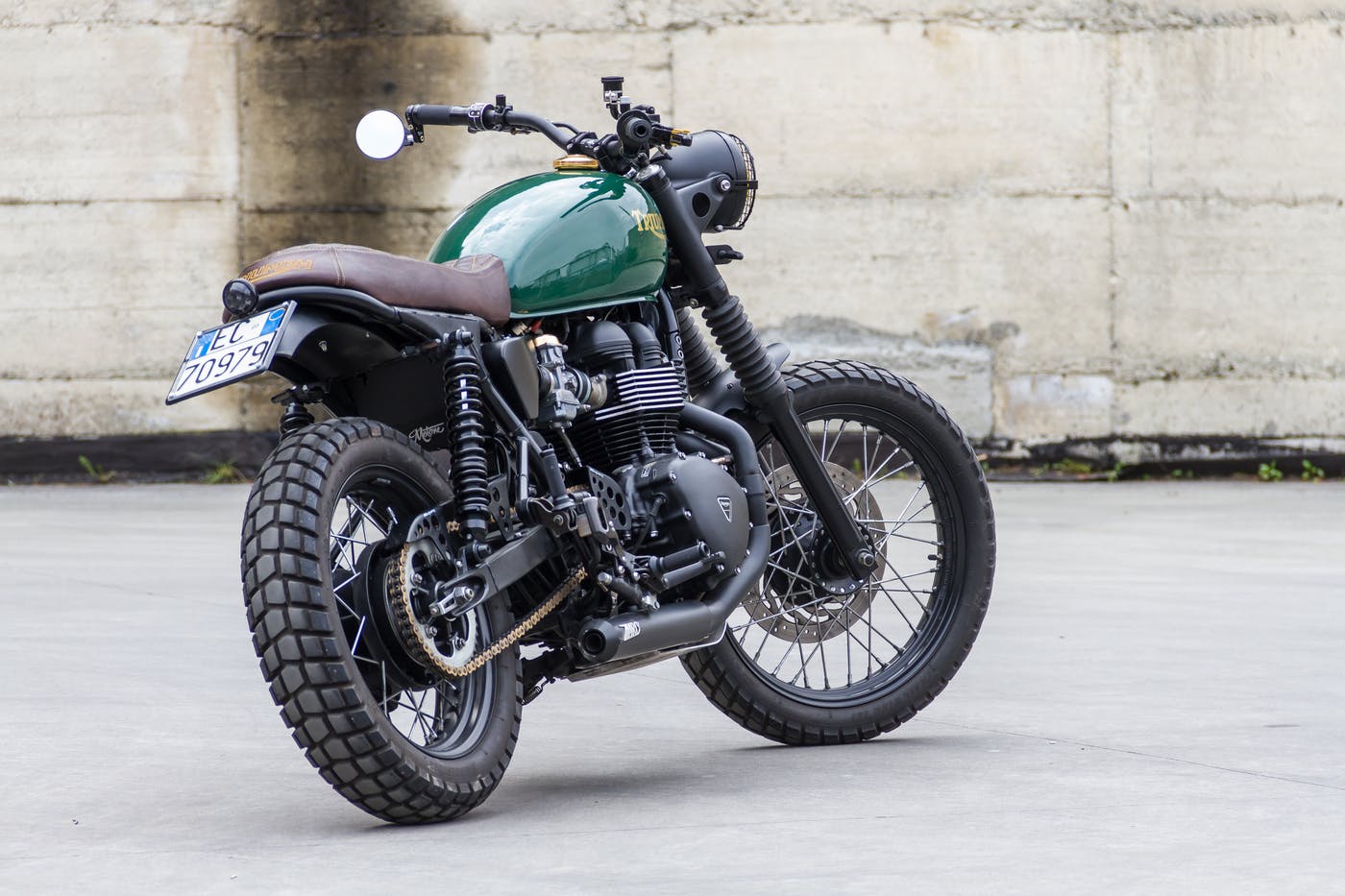 Triumph Scrambler by Greaser Garage