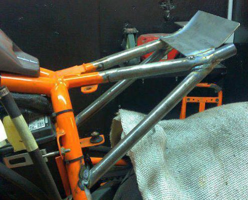 Buell rear frame by Greaser Garage