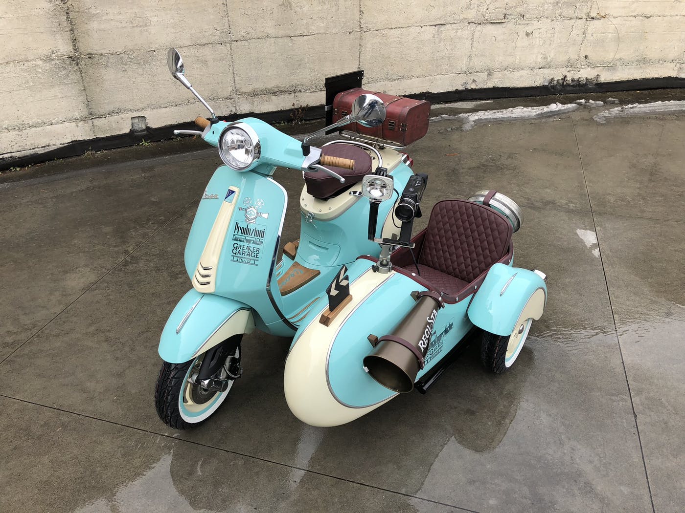 Vespa Cinema by Greaser Garage