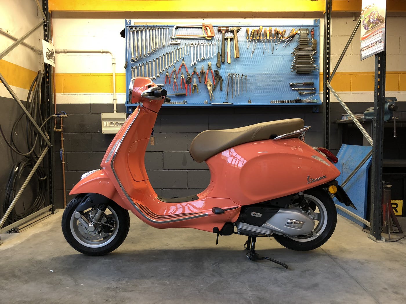 Vespa Cinema by Greaser Garage