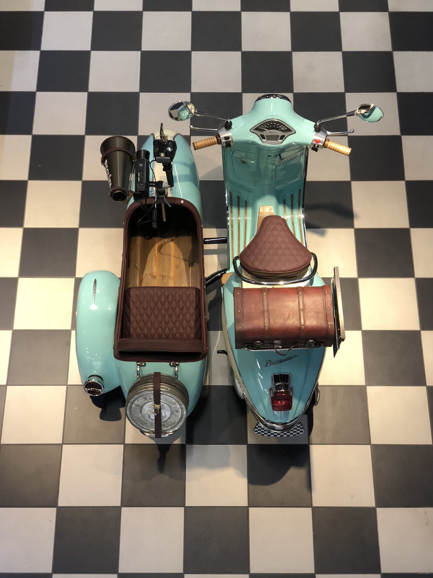 Vespa Cinema by Greaser Garage